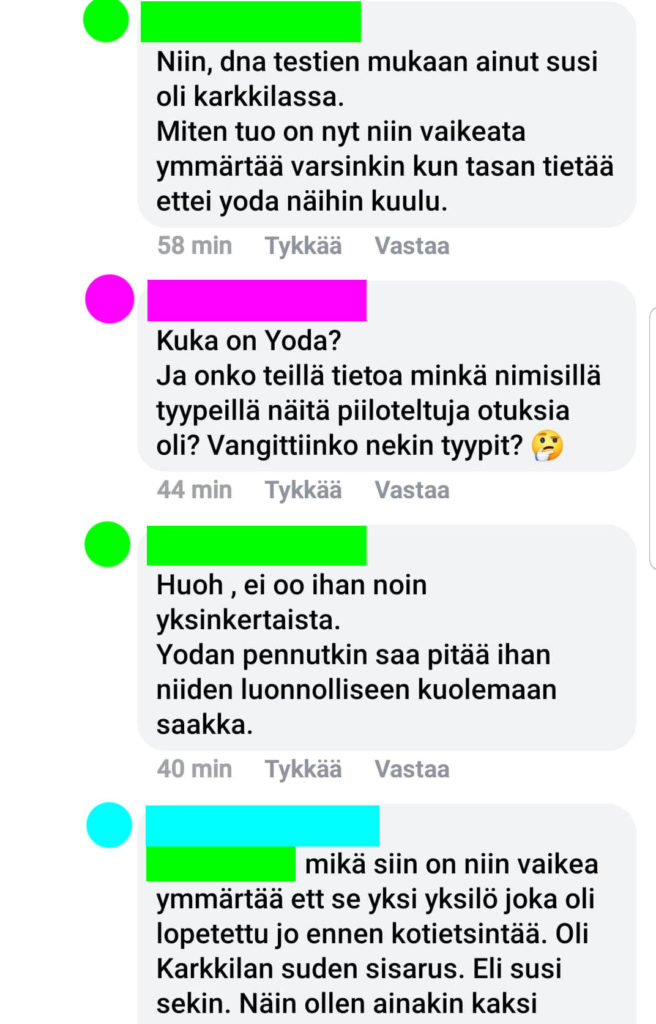 Facebook-keskustelua